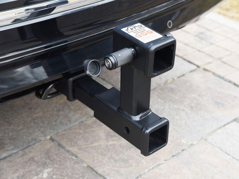TOPTOW 63520 Trailer Hitch Lock, 5/8-inch Locking Pin Dia, 3-1/2-inch Span, Fits for Class 3, 4, 5 Hitch Receivers, Round Keys - Image 2